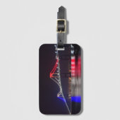 Unabhängigkeitstag der Newport Bridge Gepäckanhänger (Vorderseite Vertikal)