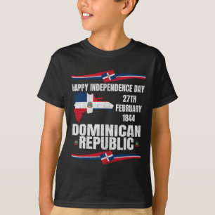 Unabhängigkeitstag Dominikanische Republik Feier T-Shirt