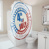 Unabhängigkeitstag Duschvorhang (Beispiel)