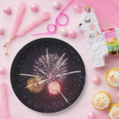 Unabhängigkeitstag-Feuerwerk-PapierTeller Pappteller (Party)