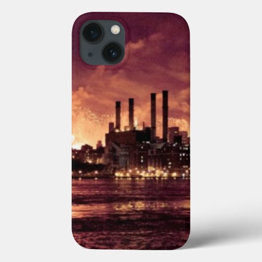 Unabhängigkeitstag-Feuerwerke hinter Manhattan Case-Mate iPhone Hülle (Rückseite)