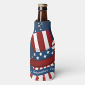 Unabhängigkeitstag Flaschenkühler (Flaschenvorderseite)