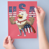 Unabhängigkeitstag Flyer (Hand)