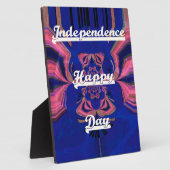 Unabhängigkeitstag Fotoplatte (Seite)