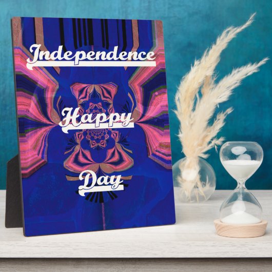 Unabhängigkeitstag Fotoplatte (Seite)