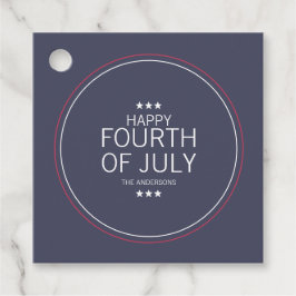 Unabhängigkeitstag für den klassischen Amerikanisc Geschenkanhänger