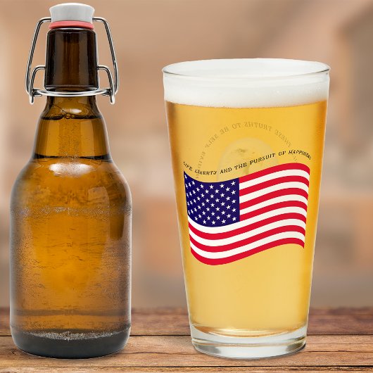 Unabhängigkeitstag Glas