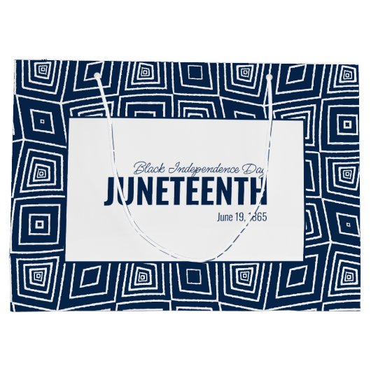 Unabhängigkeitstag Große Geschenktüte (Rückseite)