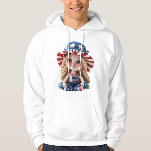 Unabhängigkeitstag Hoodie (Vorderseite)