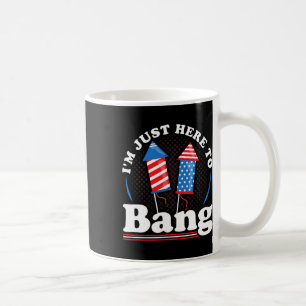 Unabhängigkeitstag Ich bin nur hier, um am 4. Juli Kaffeetasse