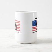 Unabhängigkeitstag Kaffeetasse (Mittel)