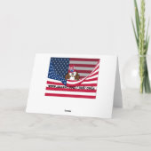 Unabhängigkeitstag Karte (Rückseite)