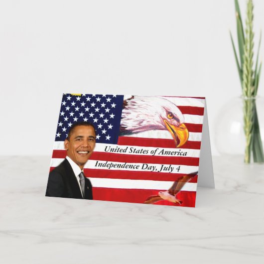 Unabhängigkeitstag_Karte Karte (Vorderseite)