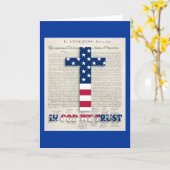 Unabhängigkeitstag-Karte Karte (Gelbe Blume)