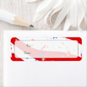 Unabhängigkeitstag kurbelte US Flagge (Insitu)