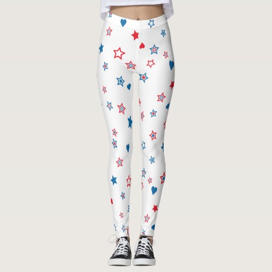 Unabhängigkeitstag Leggings (Vorderseite)