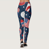 Unabhängigkeitstag Leggings (Rückseite)