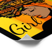 Unabhängigkeitstag - Liebe Ein schwarzes Phlebotom Poster (Ecke)