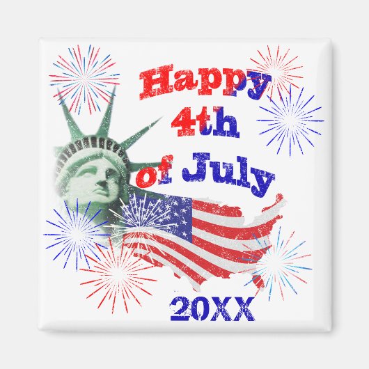 Unabhängigkeitstag Magnet (Vorne)