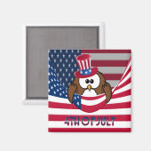 Unabhängigkeitstag Magnet (Vorderseite/Rückseite)