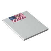 Unabhängigkeitstag Notizblock (angewinkelt)