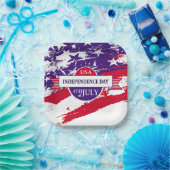 Unabhängigkeitstag Pappteller (Party)