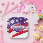 Unabhängigkeitstag Pappteller (Party)