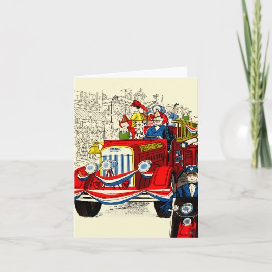 Unabhängigkeitstag-Parade Karte (Vorderseite)