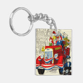 Unabhängigkeitstag-Parade Schlüsselanhänger (Vorderseite links)