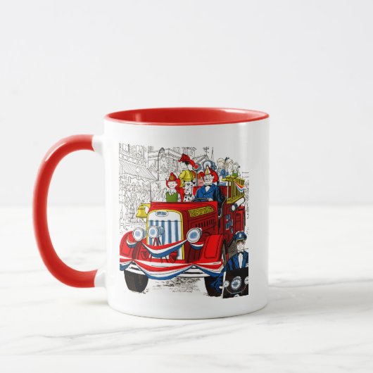 Unabhängigkeitstag-Parade Tasse (Links)