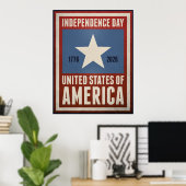 Unabhängigkeitstag Poster (Heimbüro)
