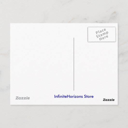 Unabhängigkeitstag Postkarte (Rückseite)