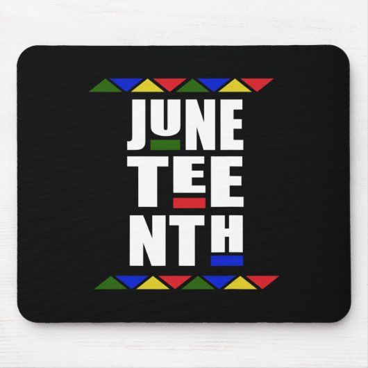 Unabhängigkeitstag Retro-Feier Mousepad (Vorne)