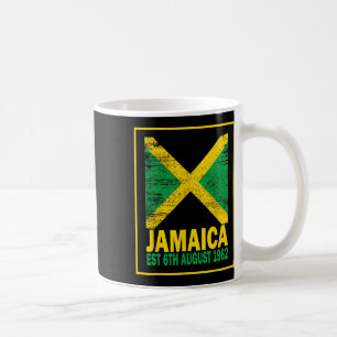 Unabhängigkeitstag Shirt 6. August Jamaika Seit 19 Kaffeetasse