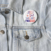 Unabhängigkeitstag-Shirts für Mädchen Ein Mädchen, Button (Beispiel)