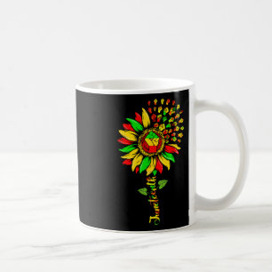 Unabhängigkeitstag Sonnenblumen Afrikanischer Love Kaffeetasse
