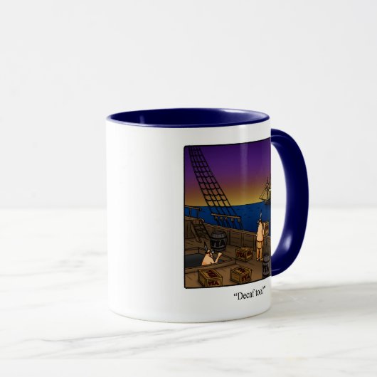 Unabhängigkeitstag Spaß Kaffee Tasse (VorderseiteRechts)