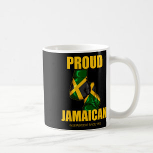 Unabhängigkeitstag Stolz Jamaicanische Boxhandschu Kaffeetasse