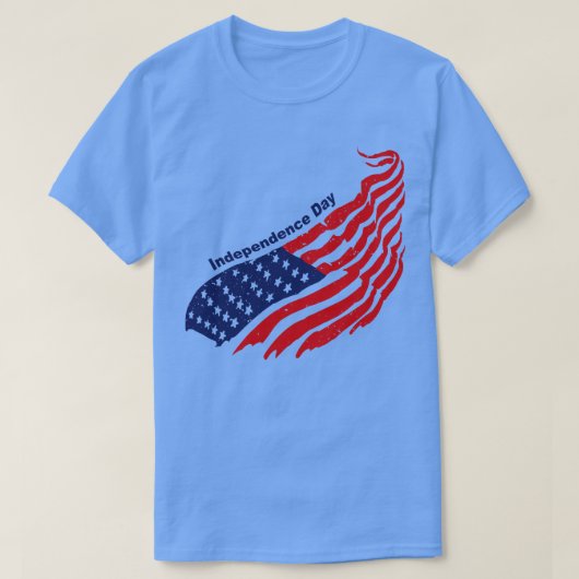 Unabhängigkeitstag T-Shirt (Design vorne)