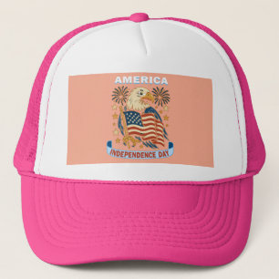 Unabhängigkeitstag T - Shirt Truckerkappe