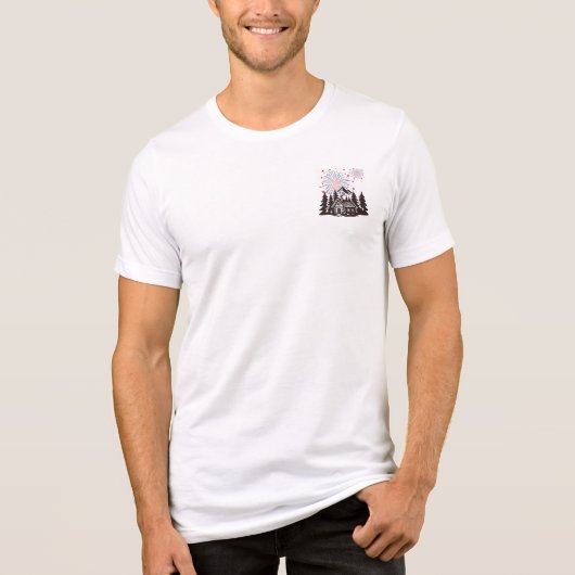 Unabhängigkeitstag Tri-Blend Shirt (Vorderseite)