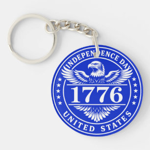 Unabhängigkeitstag USA Adler Abzeichen Schlüsselanhänger