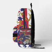 Unabhängigkeitstag Wählen Sie Ihren Namen Personal Bedruckter Rucksack (Rechts)