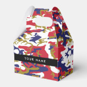 Unabhängigkeitstag Wählen Sie Ihren Namen Personal Geschenkschachtel (Vorderseite)