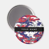 Unabhängigkeitstag Wählen Sie Ihren Namen Personal Magnet (Vorderseite/Rückseite)