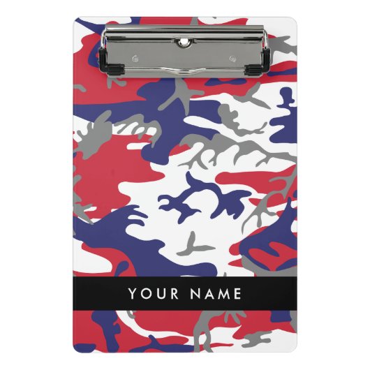 Unabhängigkeitstag Wählen Sie Ihren Namen Personal Mini Klemmbrett (Vorderseite)