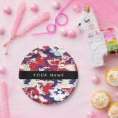 Unabhängigkeitstag Wählen Sie Ihren Namen Personal Pappteller (Party)