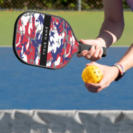 Unabhängigkeitstag Wählen Sie Ihren Namen Personal Pickleball Schläger