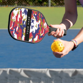 Unabhängigkeitstag Wählen Sie Ihren Namen Personal Pickleball Schläger
