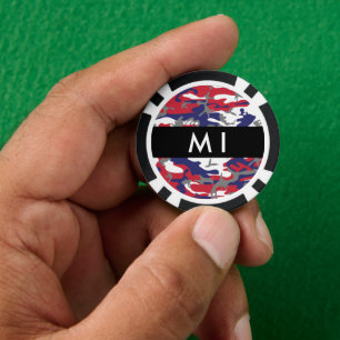 Unabhängigkeitstag Wählen Sie Ihren Namen Personal Pokerchips